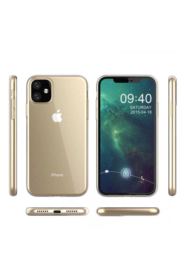 Apple iPhone 11 Kılıf Zore Süper Silikon Kapak