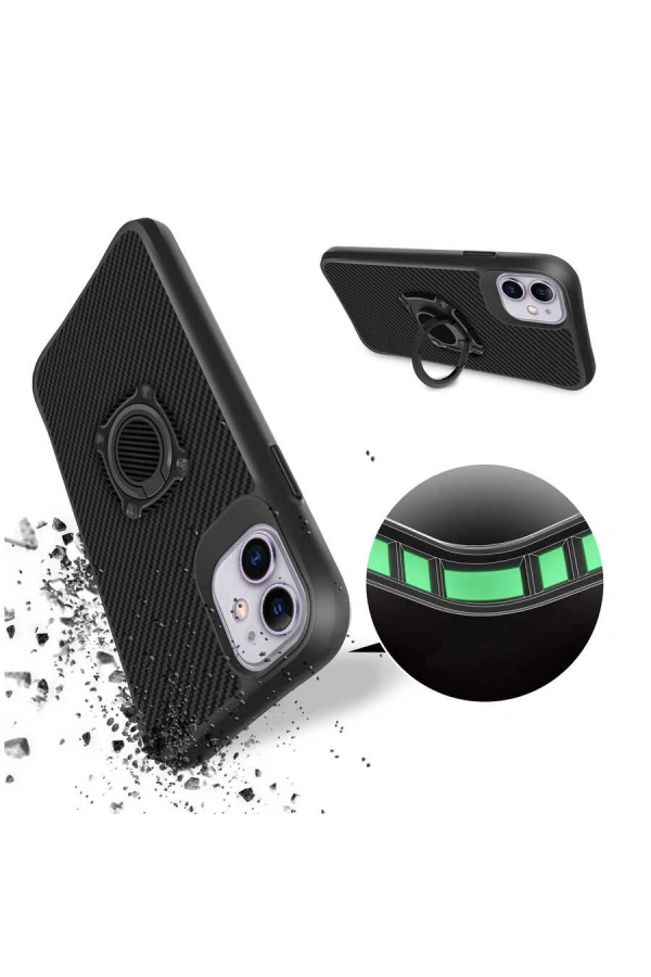 Apple iPhone 11 Kılıf Zore Timo Kapak