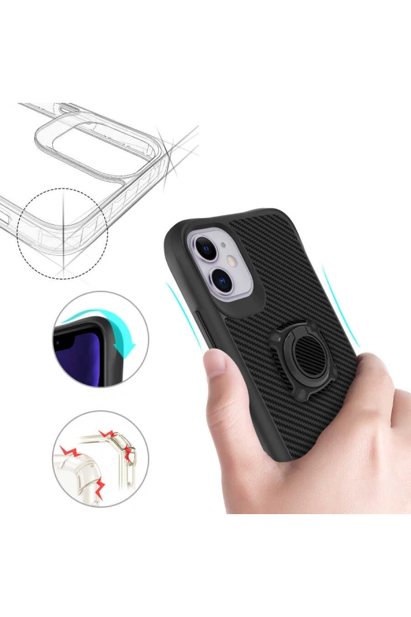 Apple iPhone 11 Kılıf Zore Timo Kapak