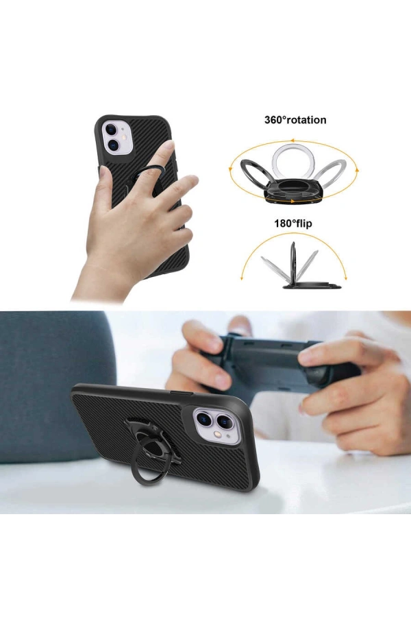 Apple iPhone 11 Kılıf Zore Timo Kapak