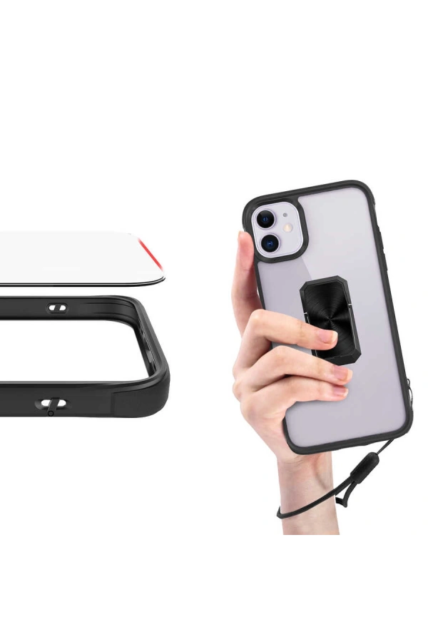 Apple iPhone 11 Kılıf Zore V-Bax Kapak