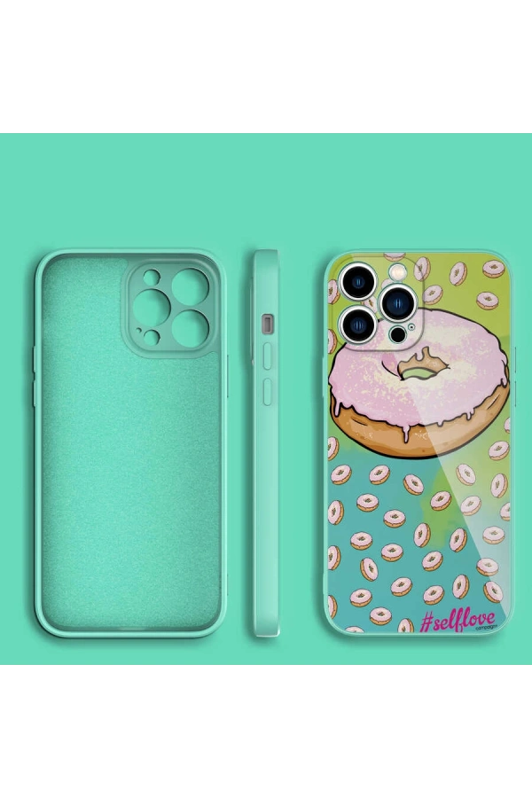Apple iPhone 11 Pro Kılıf Kamera Korumalı Desenli Sert Silikon Zore Epoksi Kapak