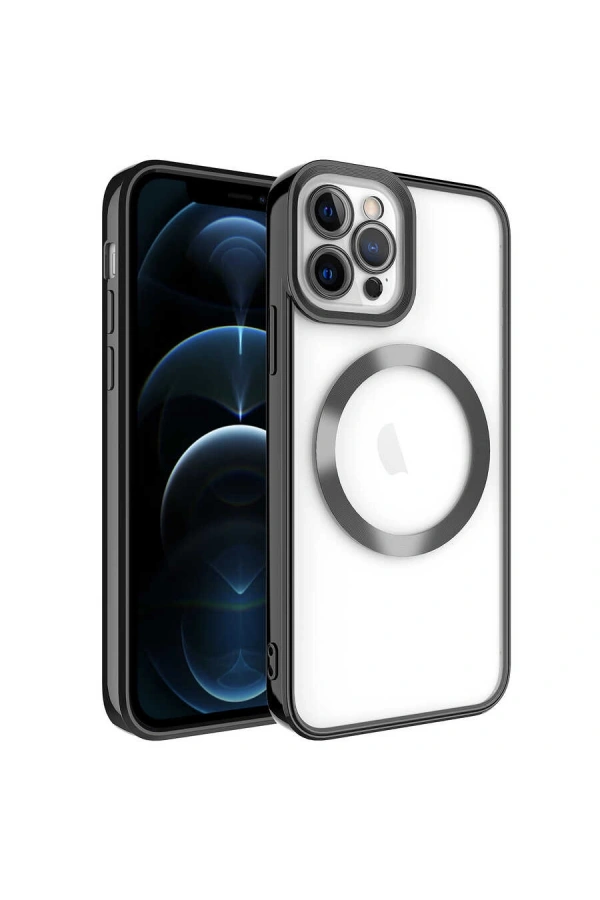 Apple iPhone 11 Pro Kılıf M-safe Wireless Şarj Özellikli Zore Setro Silikon