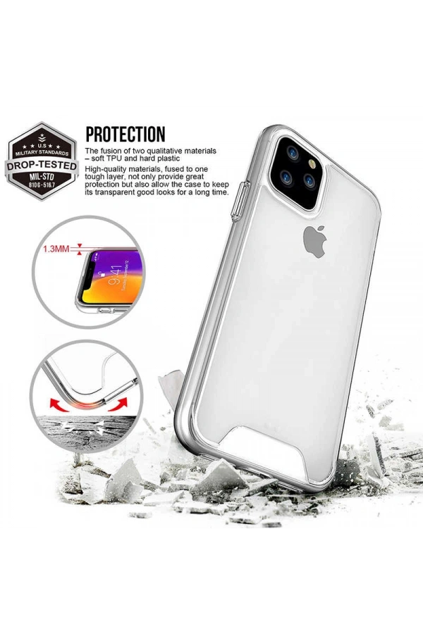 Apple iPhone 11 Pro Kılıf Zore Gard Silikon