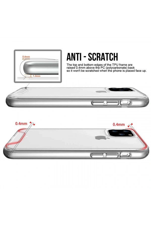 Apple iPhone 11 Pro Kılıf Zore Gard Silikon