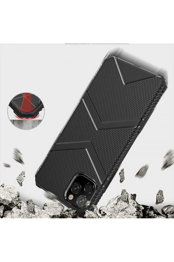 Apple iPhone 11 Pro Kılıf Zore Hank Silikon