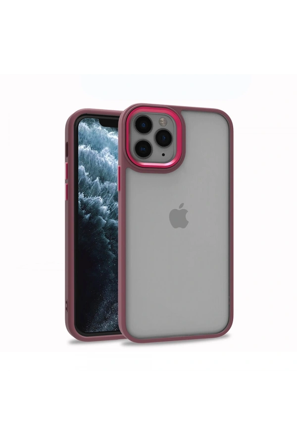 Apple iPhone 11 Pro Max Kılıf Zore Flora Kapak