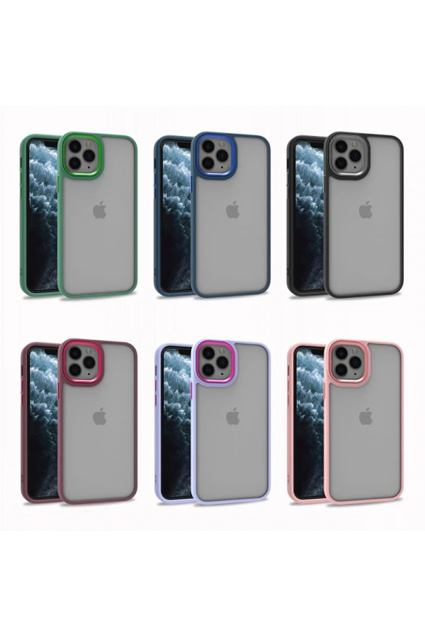 Apple iPhone 11 Pro Max Kılıf Zore Flora Kapak