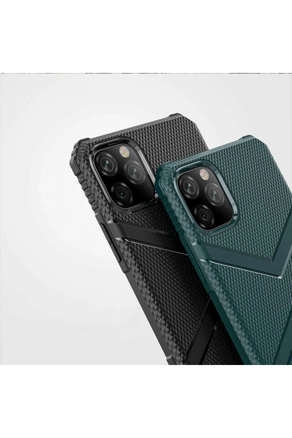 Apple iPhone 11 Pro Max Kılıf Zore Hank Silikon