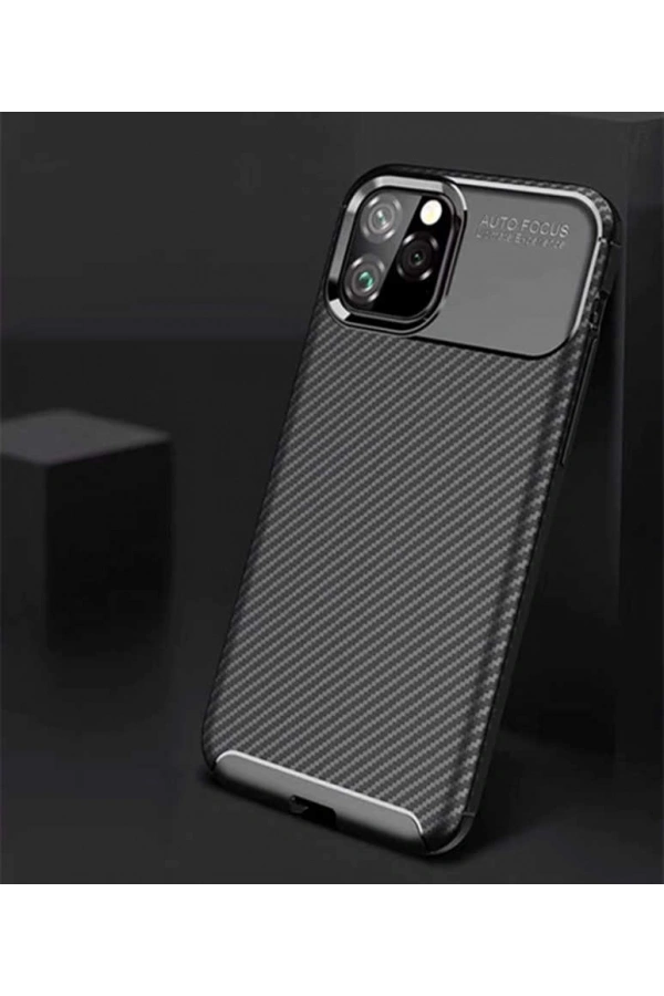 Apple iPhone 11 Pro Max Kılıf Zore Negro Silikon Kapak