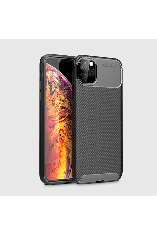 Apple iPhone 11 Pro Max Kılıf Zore Negro Silikon Kapak