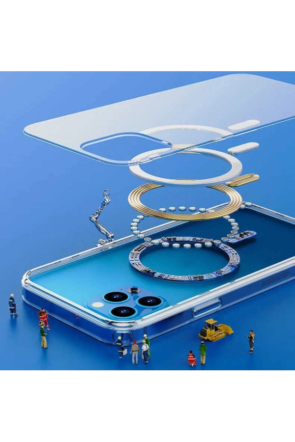 Apple iPhone 11 Pro Max Kılıf Zore Tacsafe Wireless Kapak