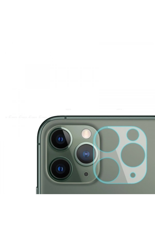 Apple iPhone 11 Pro Max Zore 3D Full Kamera Koruyucu