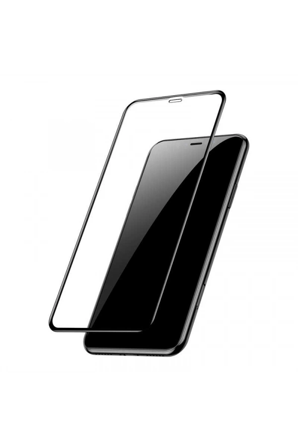 Apple iPhone 11 Pro Max Zore Kenarları Kırılmaya Dayanıklı Cam Ekran Koruyucu