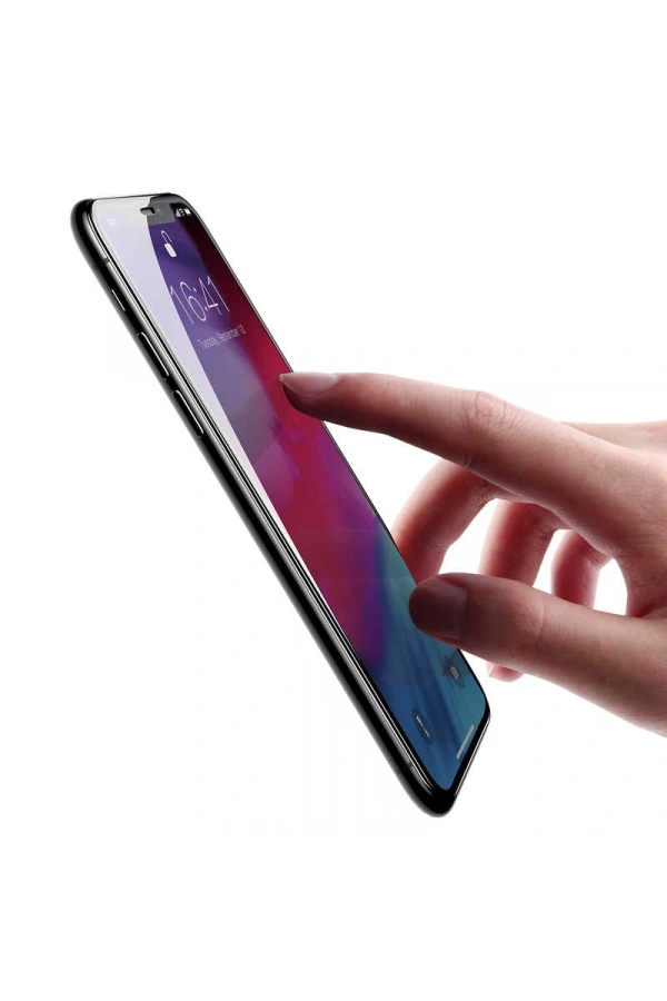 Apple iPhone 11 Pro Max Zore Kenarları Kırılmaya Dayanıklı Cam Ekran Koruyucu
