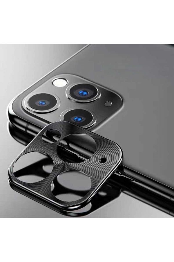 Apple iPhone 11 Pro Max Zore Metal Kamera Koruyucu