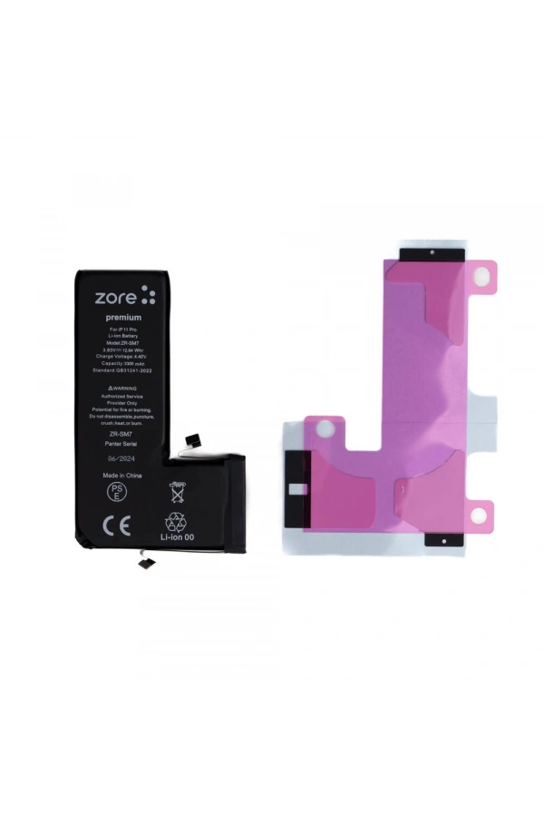 Apple iPhone 11 Pro Zore Panter Serisi Batarya