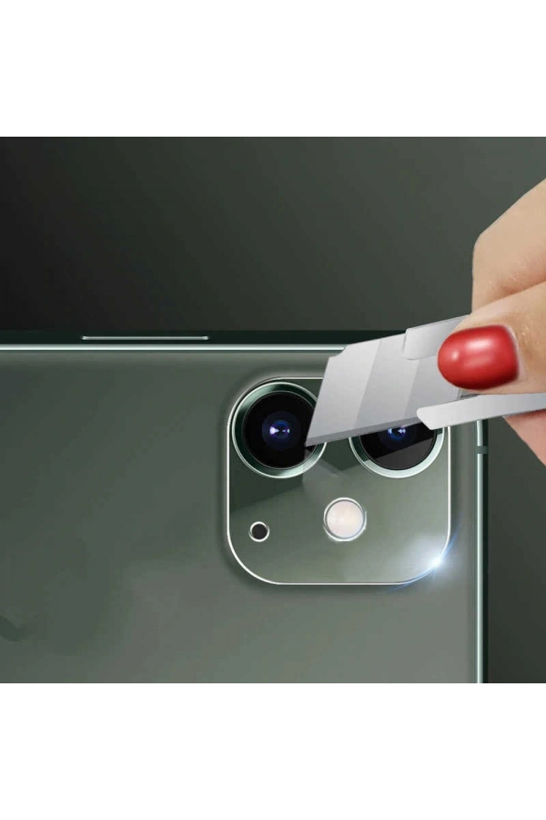 Apple iPhone 11 Zore 3D Full Kamera Koruyucu