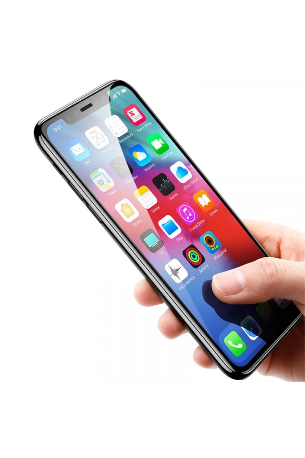 Apple iPhone 11 Zore Kenarları Kırılmaya Dayanıklı Cam Ekran Koruyucu