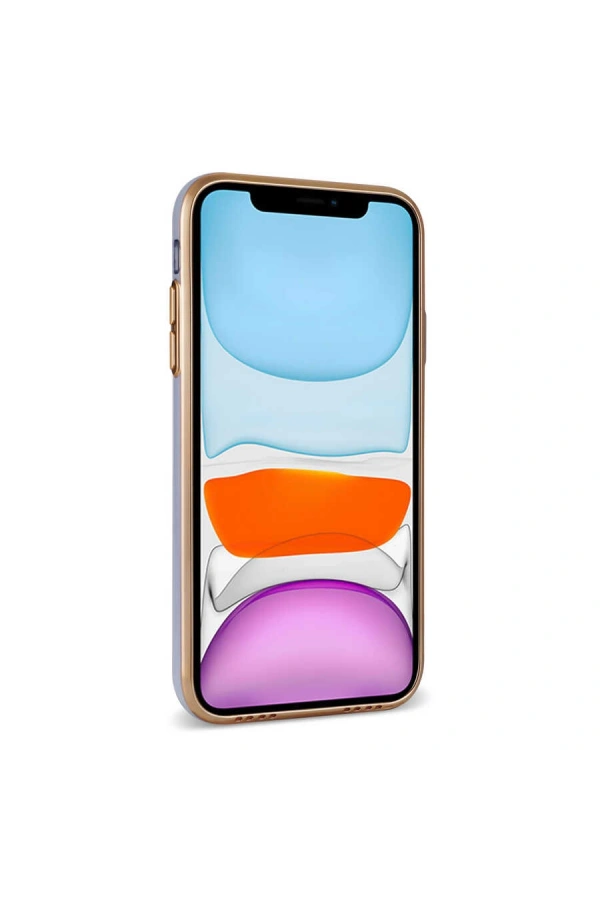 Apple iPhone 12 Kılıf Zore Bark Kartlıklı Kapak