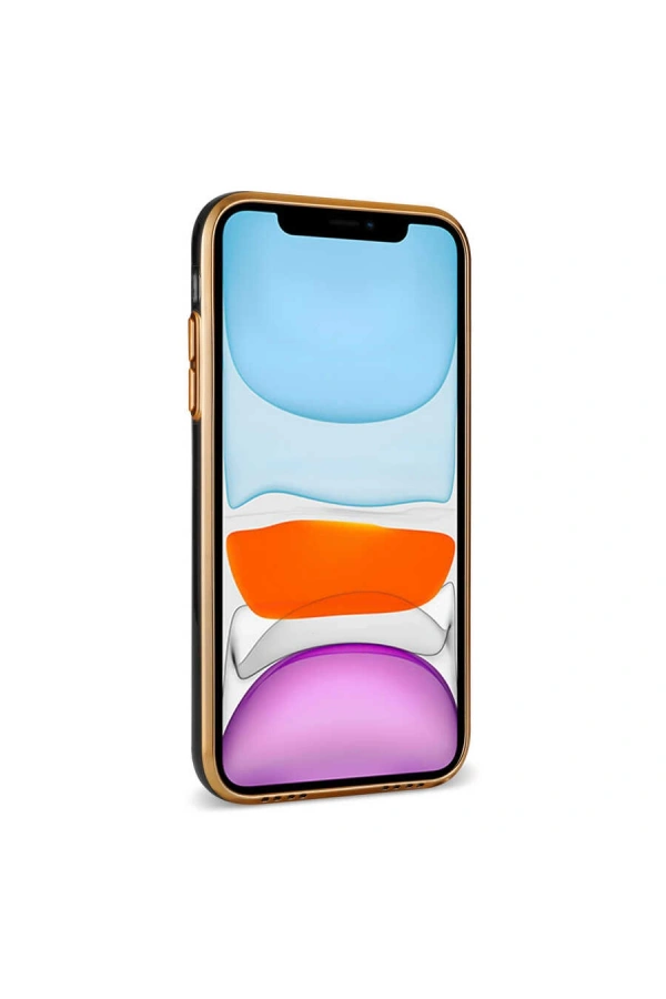 Apple iPhone 12 Kılıf Zore Bark Kartlıklı Kapak