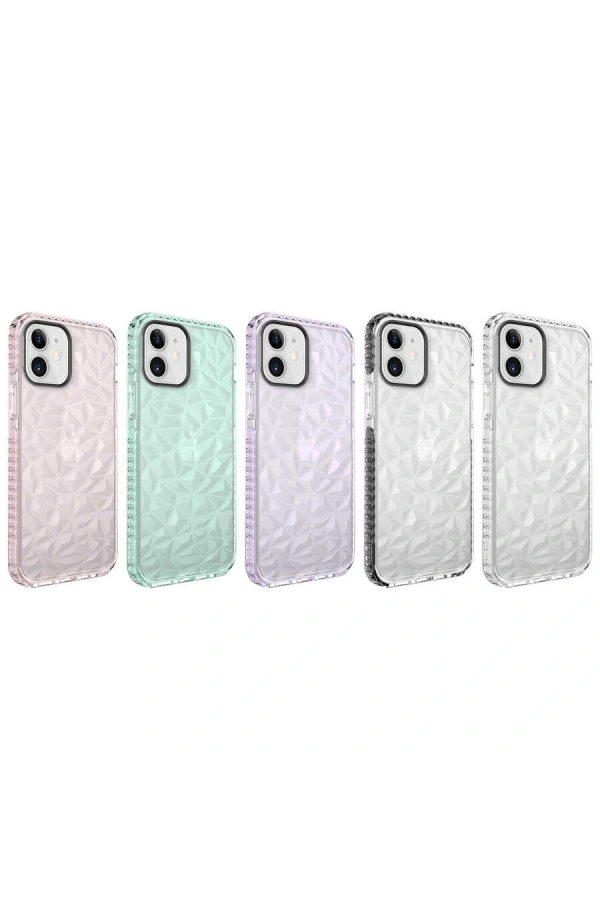 Apple iPhone 12 Kılıf Zore Buzz Kapak