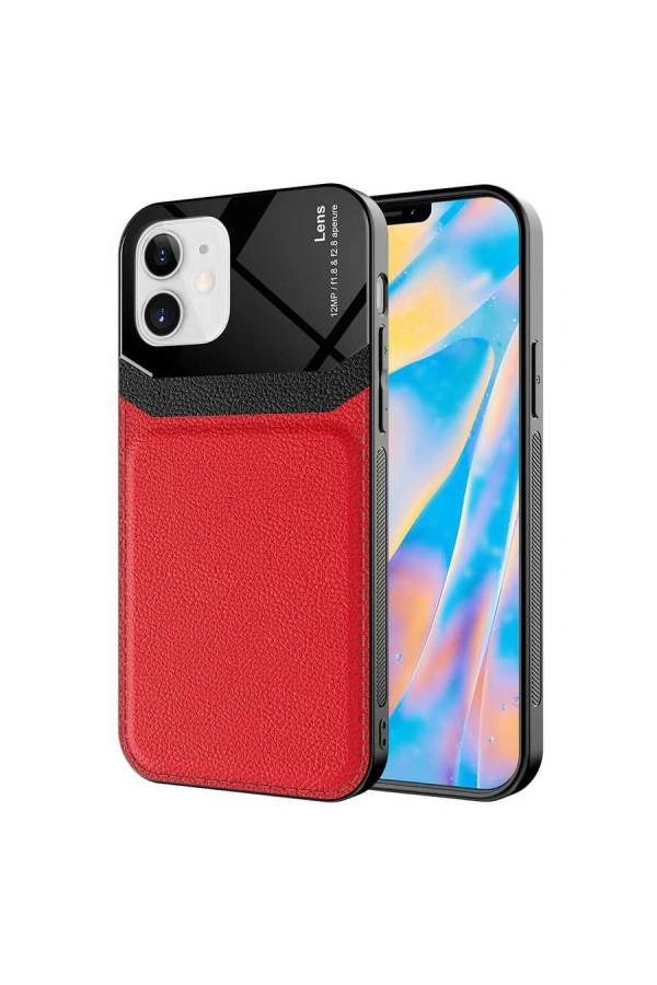 Apple iPhone 12 Kılıf ​Zore Emiks Kapak