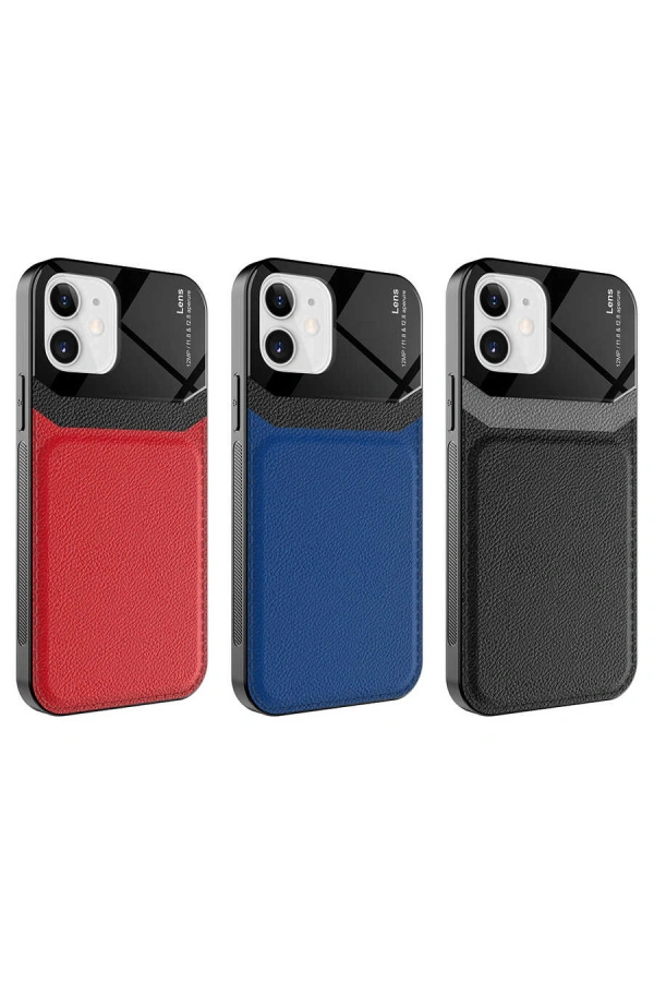 Apple iPhone 12 Kılıf ​Zore Emiks Kapak