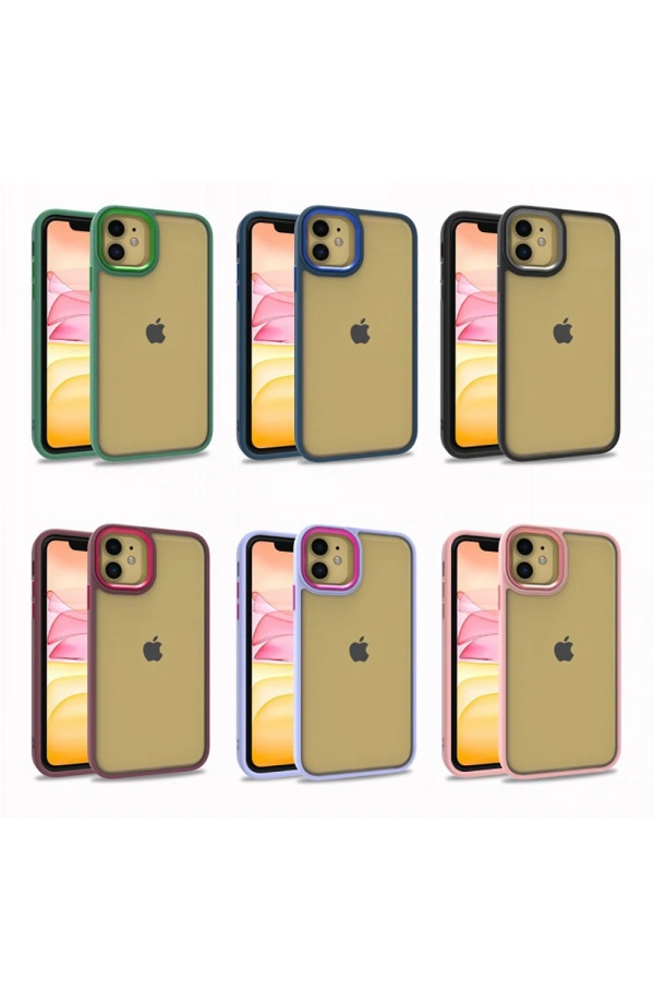 Apple iPhone 12 Kılıf Zore Flora Kapak