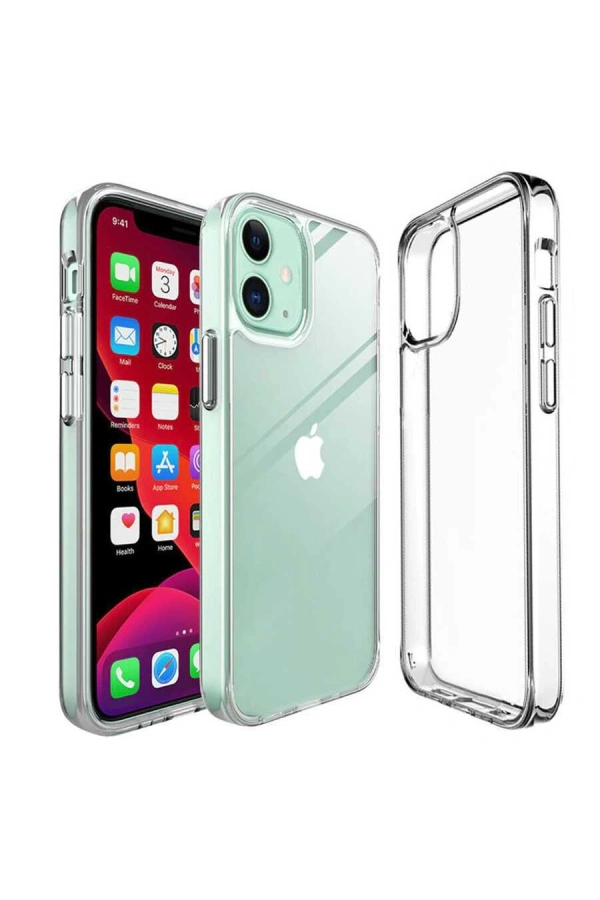 Apple iPhone 12 Kılıf Zore İmax Silikon