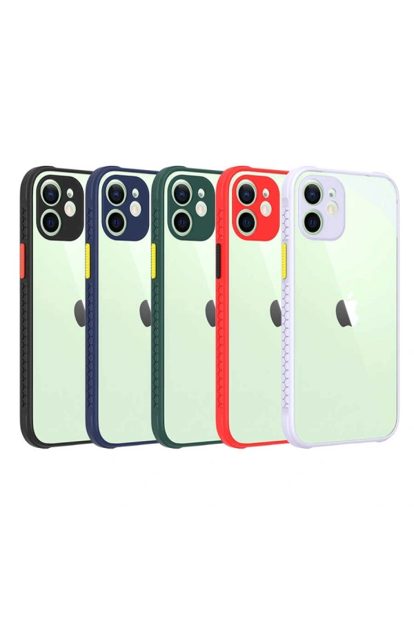 Apple iPhone 12 Kılıf ​​Zore Kaff Kapak