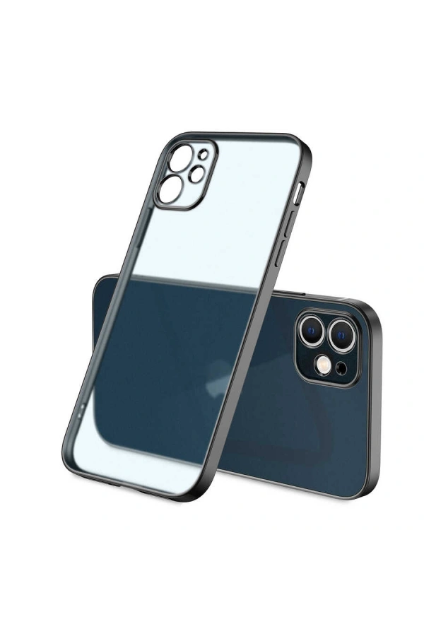 Apple iPhone 12 Kılıf Zore Mat Gbox Kapak