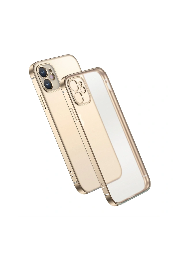 Apple iPhone 12 Kılıf Zore Mat Gbox Kapak