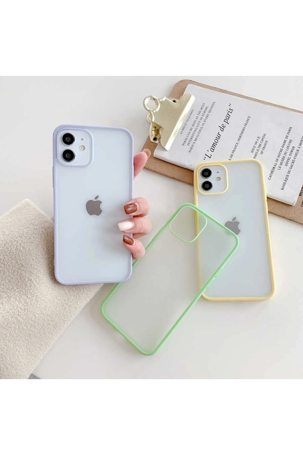 Apple iPhone 12 Kılıf Zore Mess Kapak