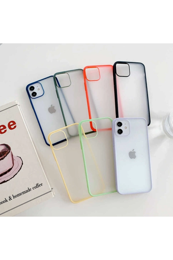 Apple iPhone 12 Kılıf Zore Mess Kapak