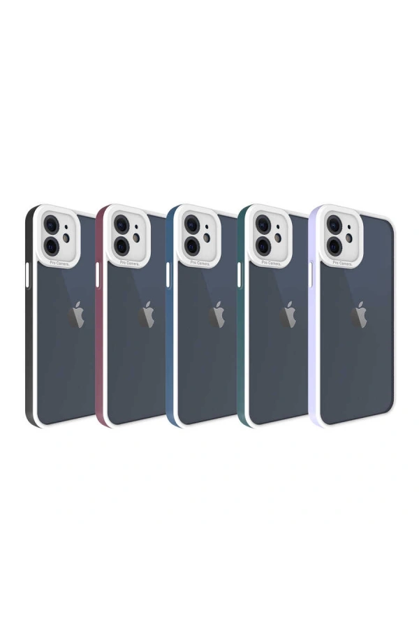 Apple iPhone 12 Kılıf Zore Mima Kapak