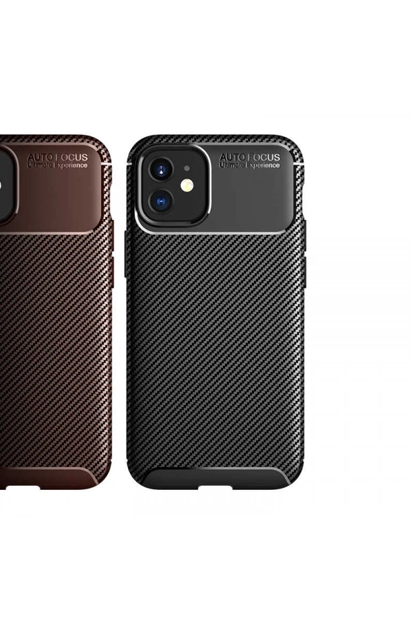 Apple iPhone 12 Kılıf Zore Negro Silikon Kapak