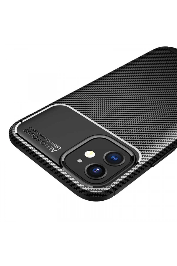 Apple iPhone 12 Kılıf Zore Negro Silikon Kapak