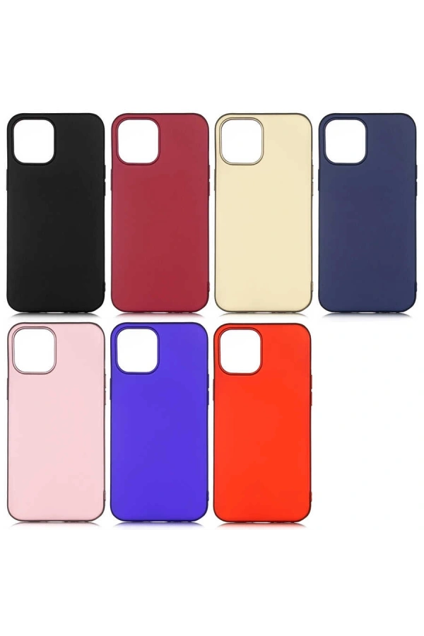 Apple iPhone 12 Kılıf Zore Premier Silikon Kapak