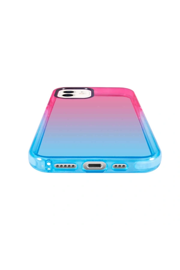 Apple iPhone 12 Kılıf Zore Renkli Punto Kapak