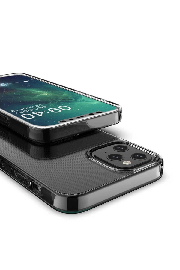 Apple iPhone 12 Kılıf Zore Süper Silikon Kapak