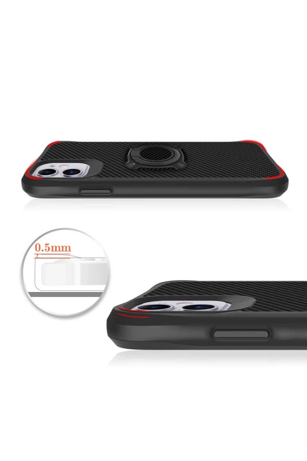 Apple iPhone 12 Kılıf Zore Timo Kapak