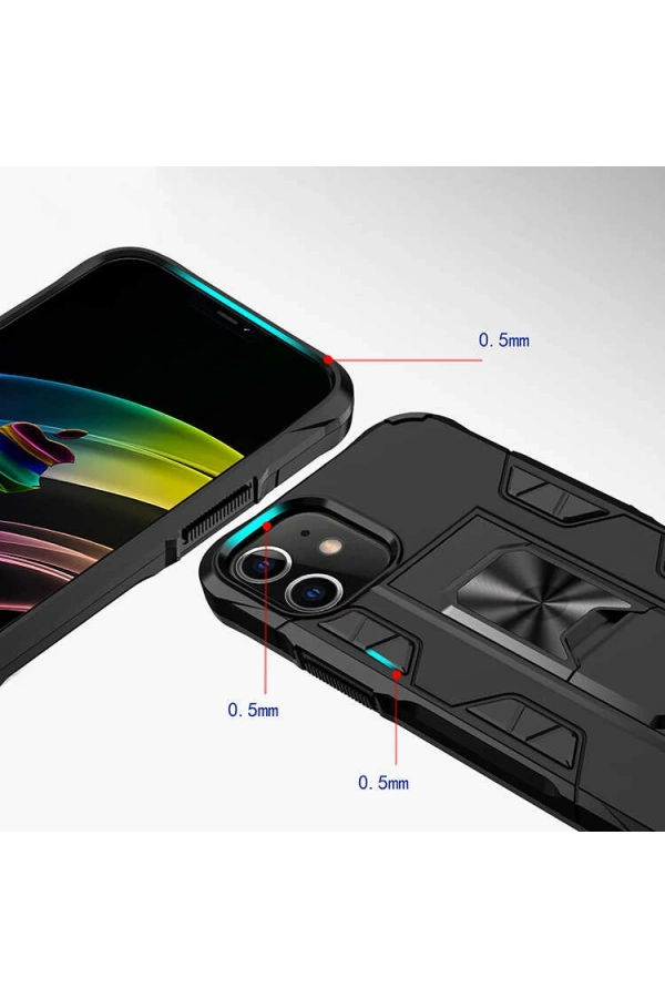 Apple iPhone 12 Kılıf Zore Volve Kapak