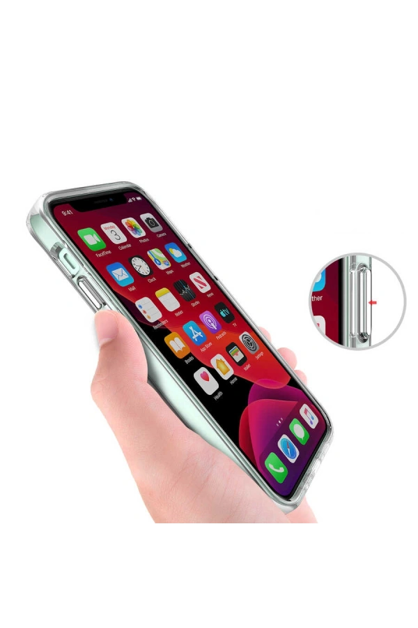 Apple iPhone 12 Mini Kılıf Zore Gard Silikon