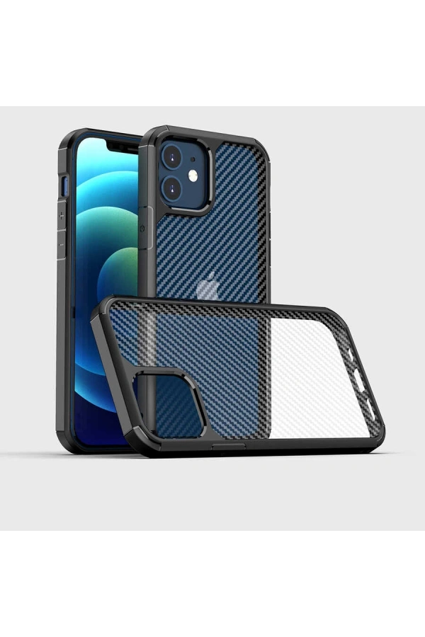 Apple iPhone 12 Mini Kılıf Zore İnoks Kapak