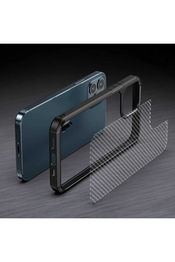 Apple iPhone 12 Mini Kılıf Zore İnoks Kapak