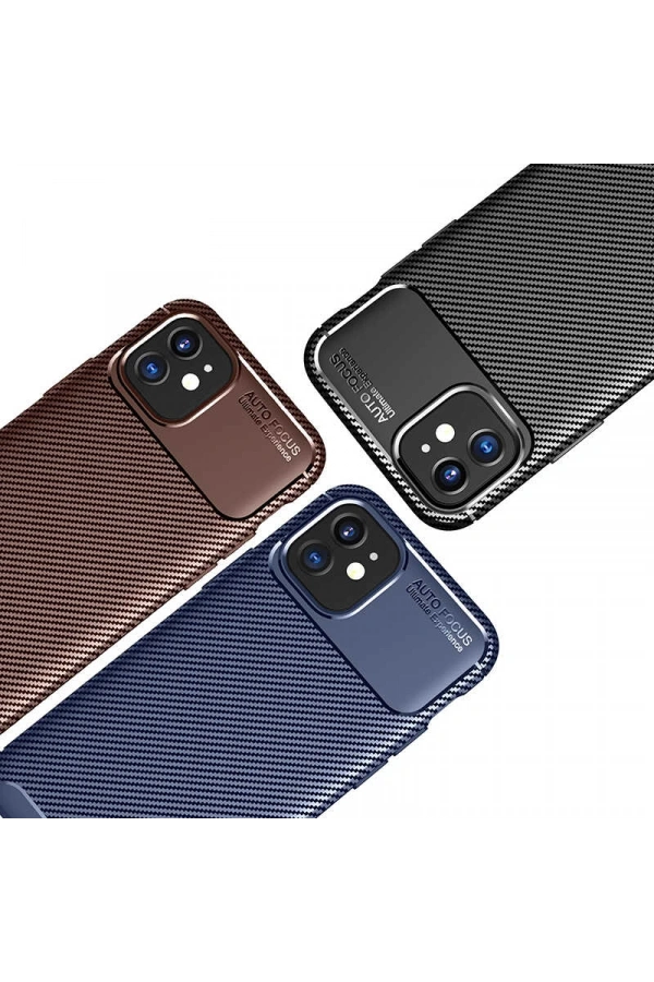 Apple iPhone 12 Mini Kılıf Zore Negro Silikon Kapak