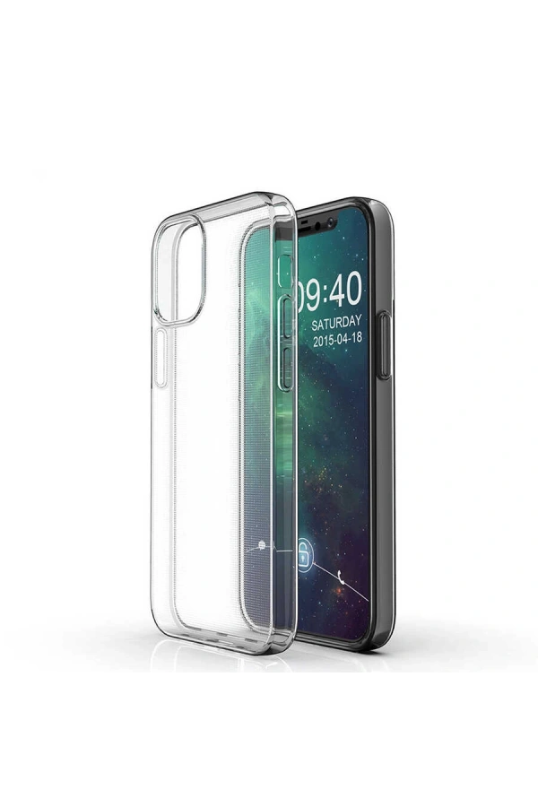 Apple iPhone 12 Mini Kılıf Zore Süper Silikon Kapak