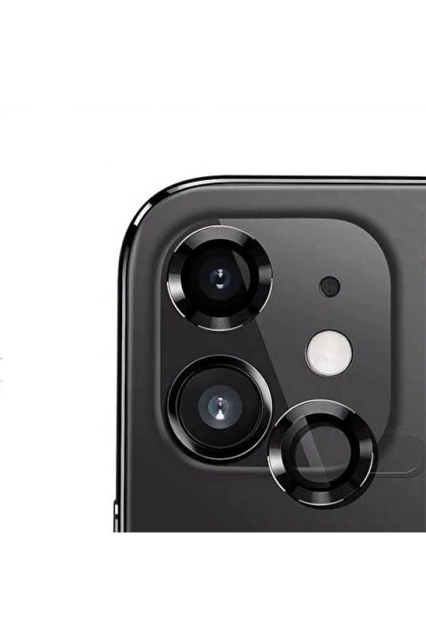 Apple iPhone 12 Mini Zore CL-12 Premium Safir Parmak İzi Bırakmayan Anti-Reflective Kamera Lens Koruyucu