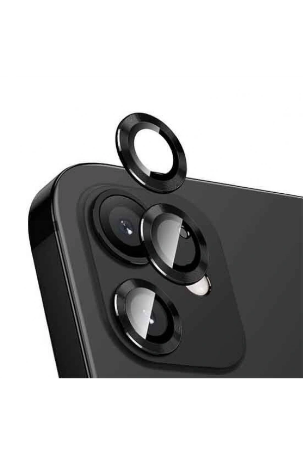 Apple iPhone 12 Mini Zore CL-12 Premium Safir Parmak İzi Bırakmayan Anti-Reflective Kamera Lens Koruyucu
